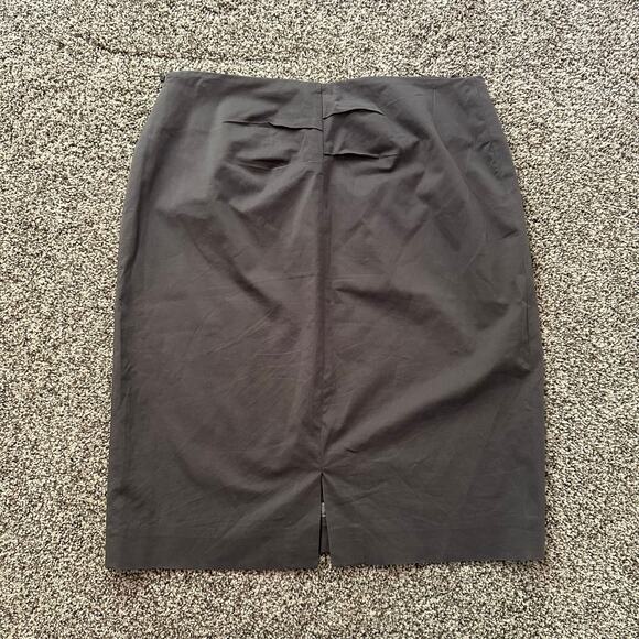 Brunello Cucinelli gray pencil skirt size 8 - Picture 3 of 8